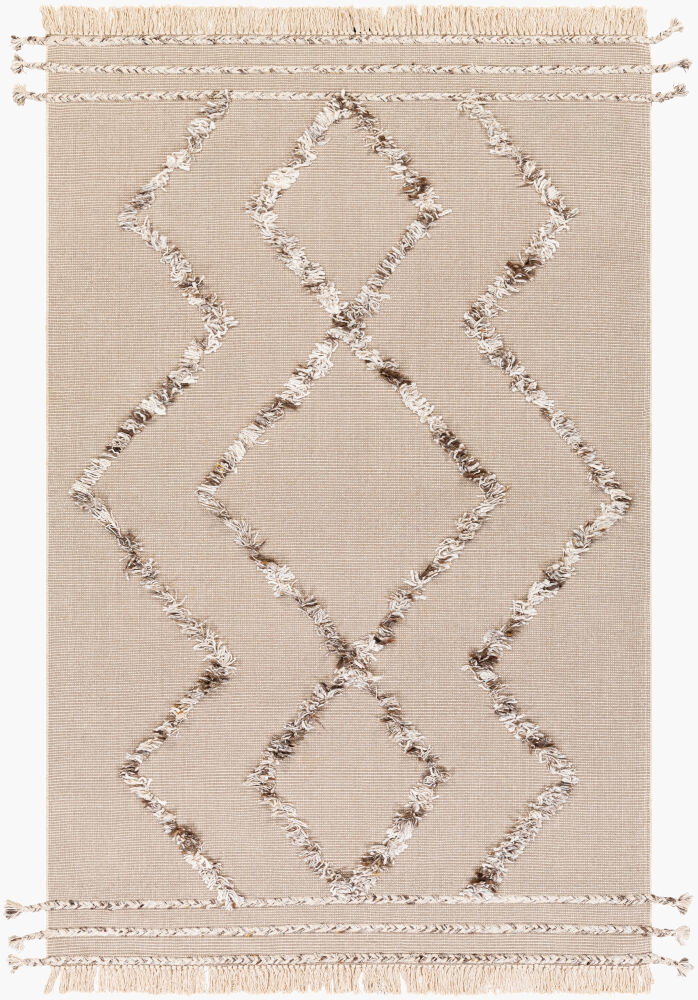 Palo Alto Handmade Rug, by Surya, 1'6" length x 1'6" width