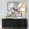 Solace I Abstract Art On Canvas, by Uttermost, 49.5" width x 49.5" height x 2" depth thumbnail 2