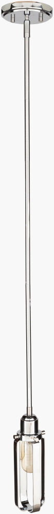 Barney Pendant, by Surya, 3" length x 3" width x 10" height