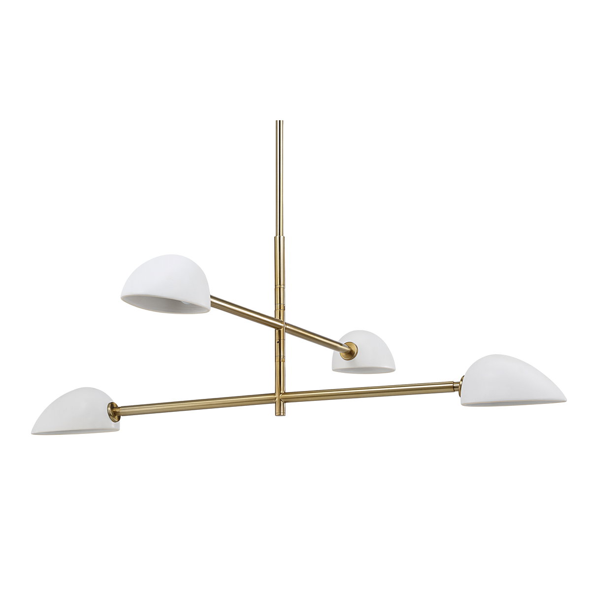 Tulla Ceiling Fixture, Chandelier by Renwil, 12.87" height x 40" depth View 2