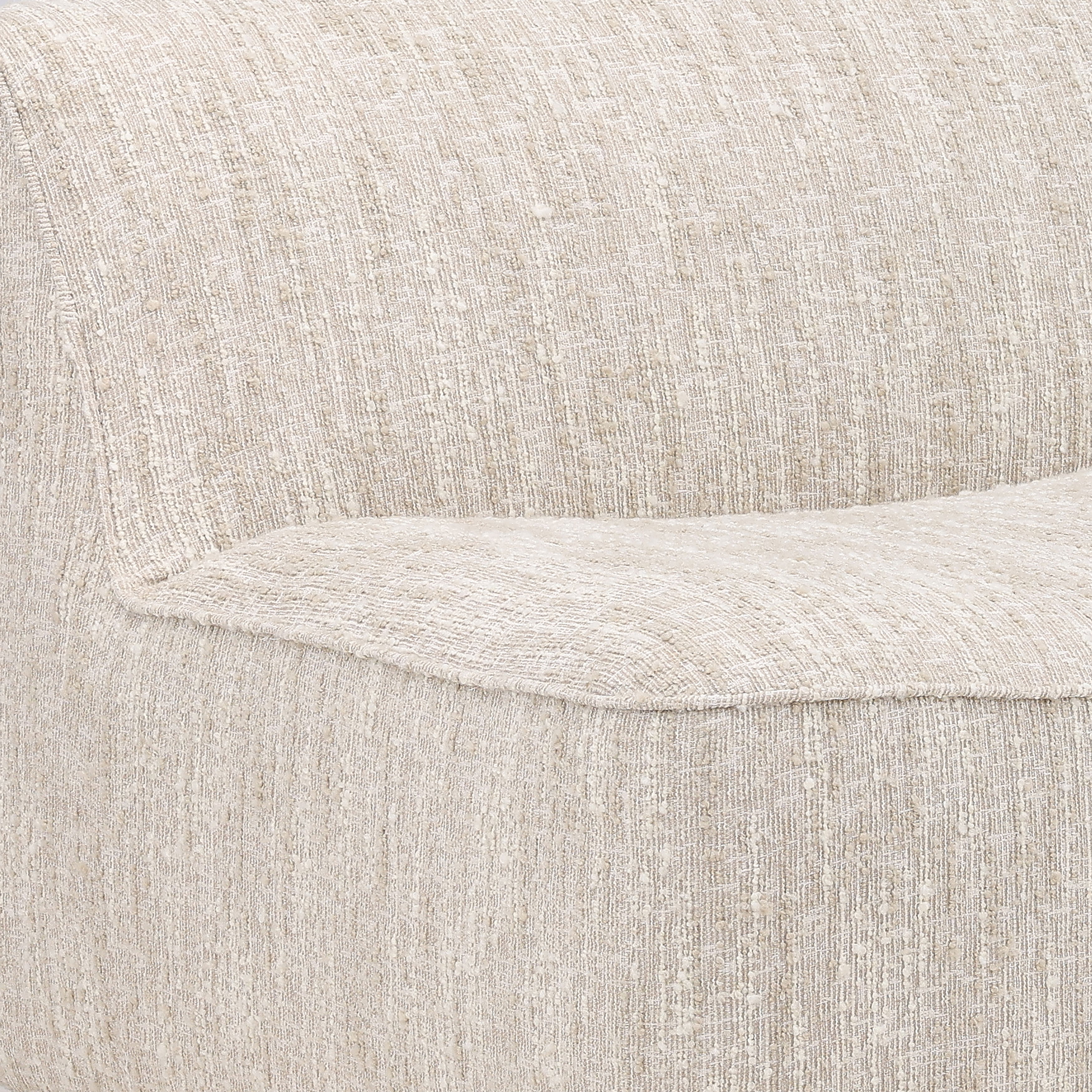 Madeline Modular Sectional - Armless Beige large image 