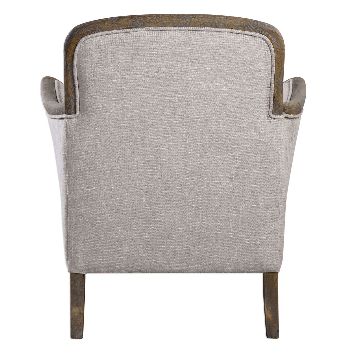 Brittoney Taupe Armchair, Accent Chair by Uttermost, 32" width x 35" height x 30.5" depth View 6