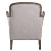Brittoney Taupe Armchair, Accent Chair by Uttermost, 32" width x 35" height x 30.5" depth thumbnail 6