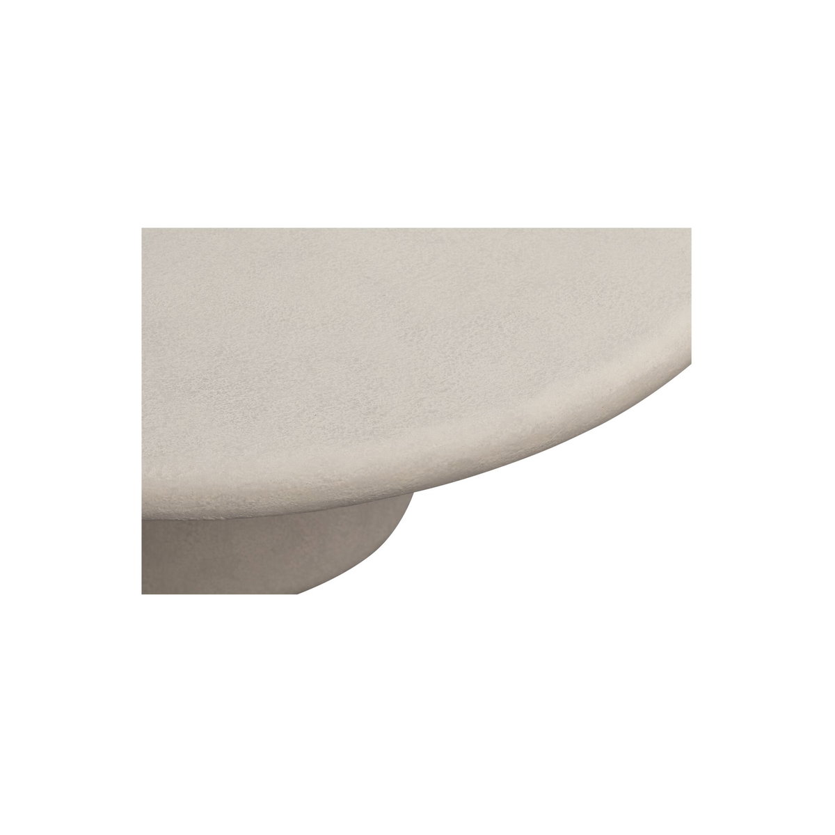Frida Outdoor Dining Table Cream, Outdoor Table by Moe's Home, 6'6" width x 2'6" height x 4' depth View 4