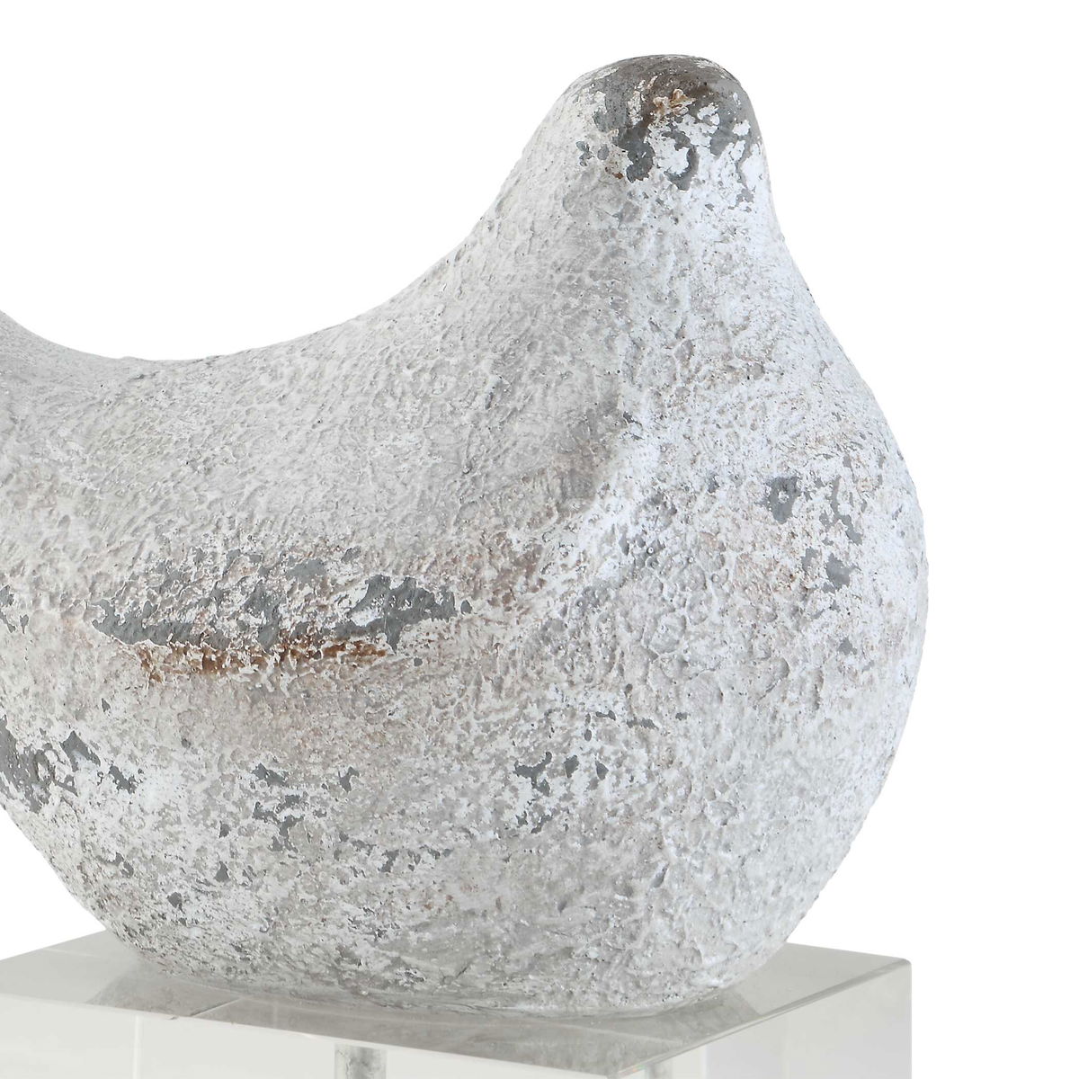 Better Together Bird Sculptures Set/2, Figurines & Statue by Uttermost, 3.87" width x 10.5" height x 7" depth View 4