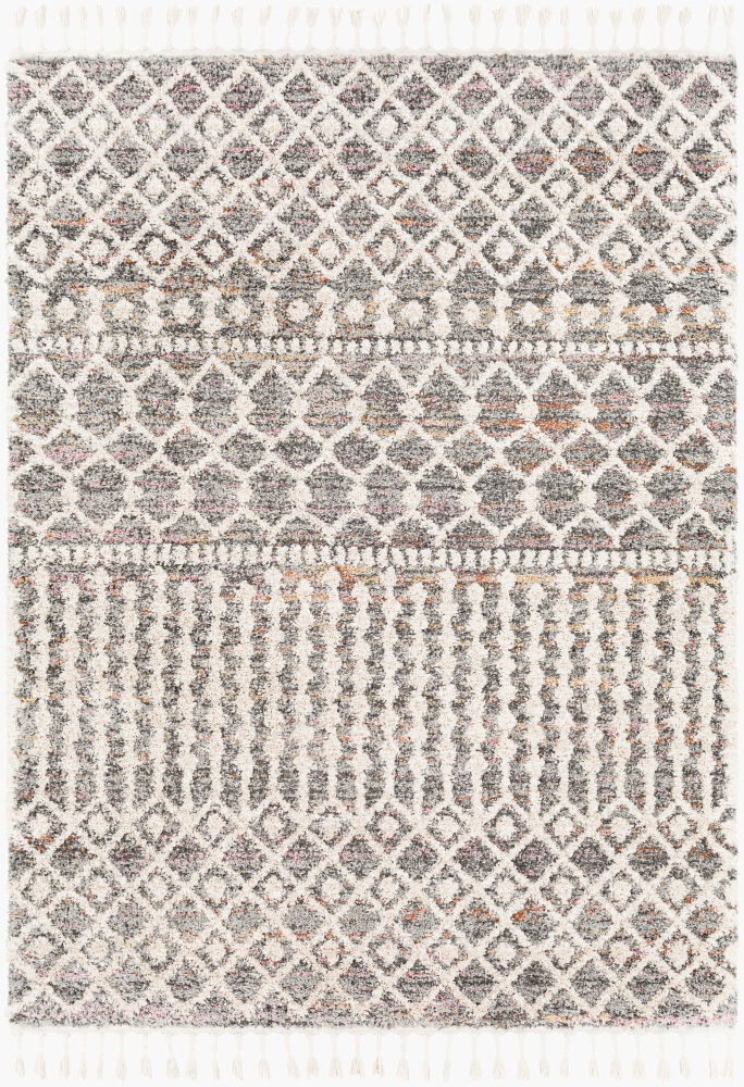 Lyon Machine Woven Rug, by Surya, 7' length x 5'3" width