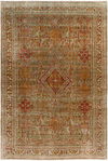 Antique One of a Kind Handmade Rug, by Surya, 6'6" length x 4'4" width thumbnail