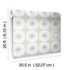 Soho Starburst Silver Peel & Stick Wallpaper thumbnail 7