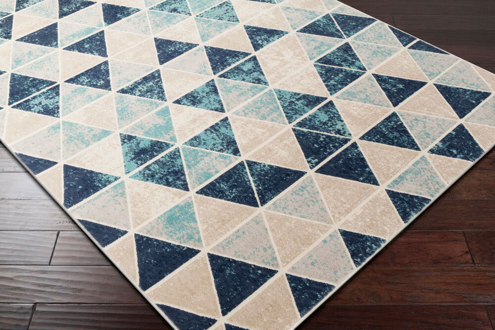 City Machine Woven Rug large image 