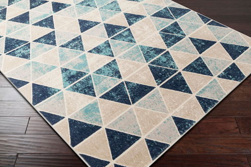 City Machine Woven Rug