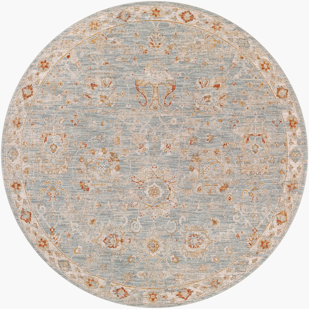 Avant Garde Machine Woven Rug, by Surya, 6'6.74" length x 6'6.74" width