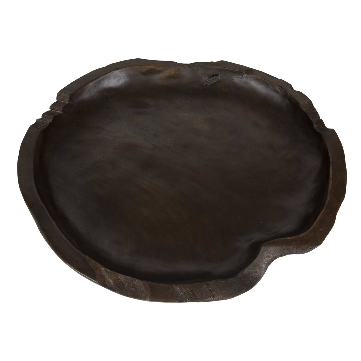 Nature's Edge Bowl, Decorative Tray by Uttermost, 20" width x 2.75" height x 20" depth View 8