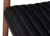 Singletary Leather Chair  Onyx Black, by Sarreid, 2'4" length x 2'3" width x 2'8" height thumbnail 5