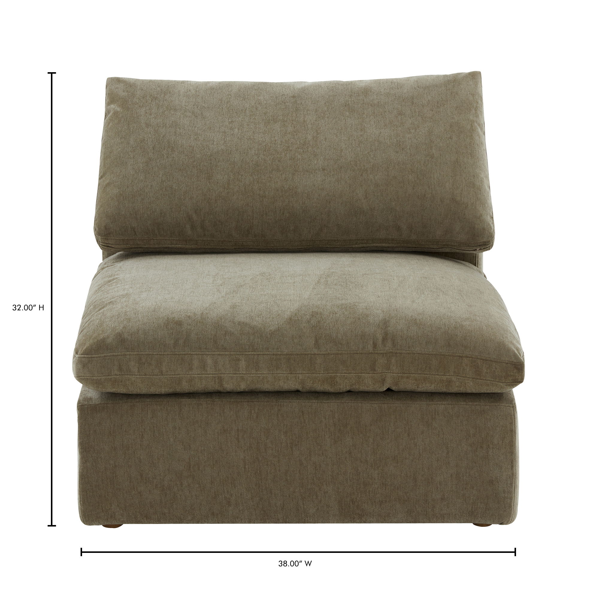 Terra Slipper Chair Desert Sage large image 