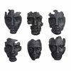 Self-Portrait Metallic Wall Decor Set/6, Sculptural Wall Art by Uttermost, 9.62" width x 14" height x 5.12" depth thumbnail 8