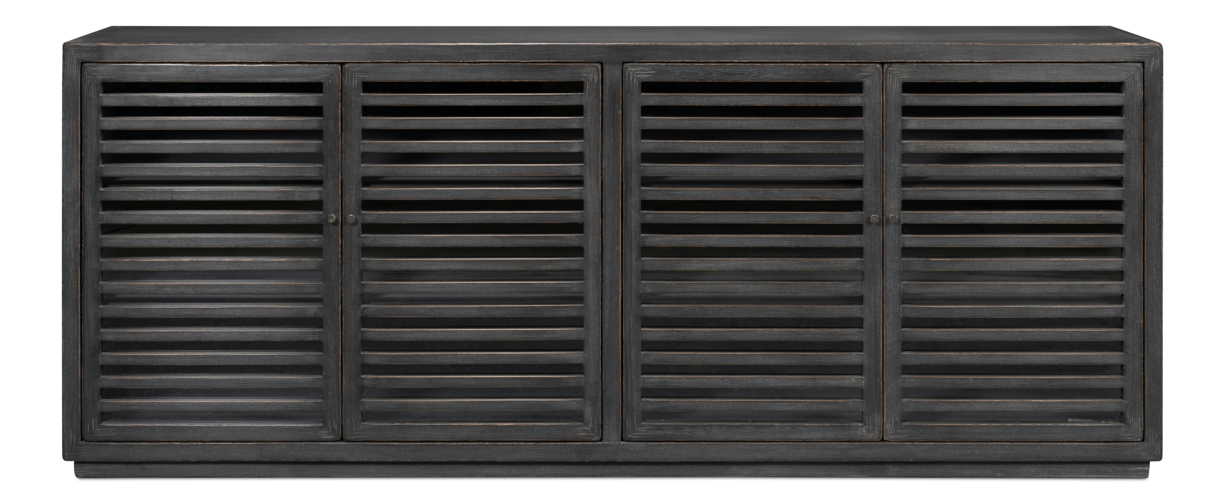 St Lucia Sideboard W/Solid Sides large image 