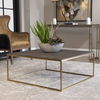 Trebon Modern Coffee Table, Furniture by Uttermost, 38" width x 16" height x 38" depth thumbnail 7