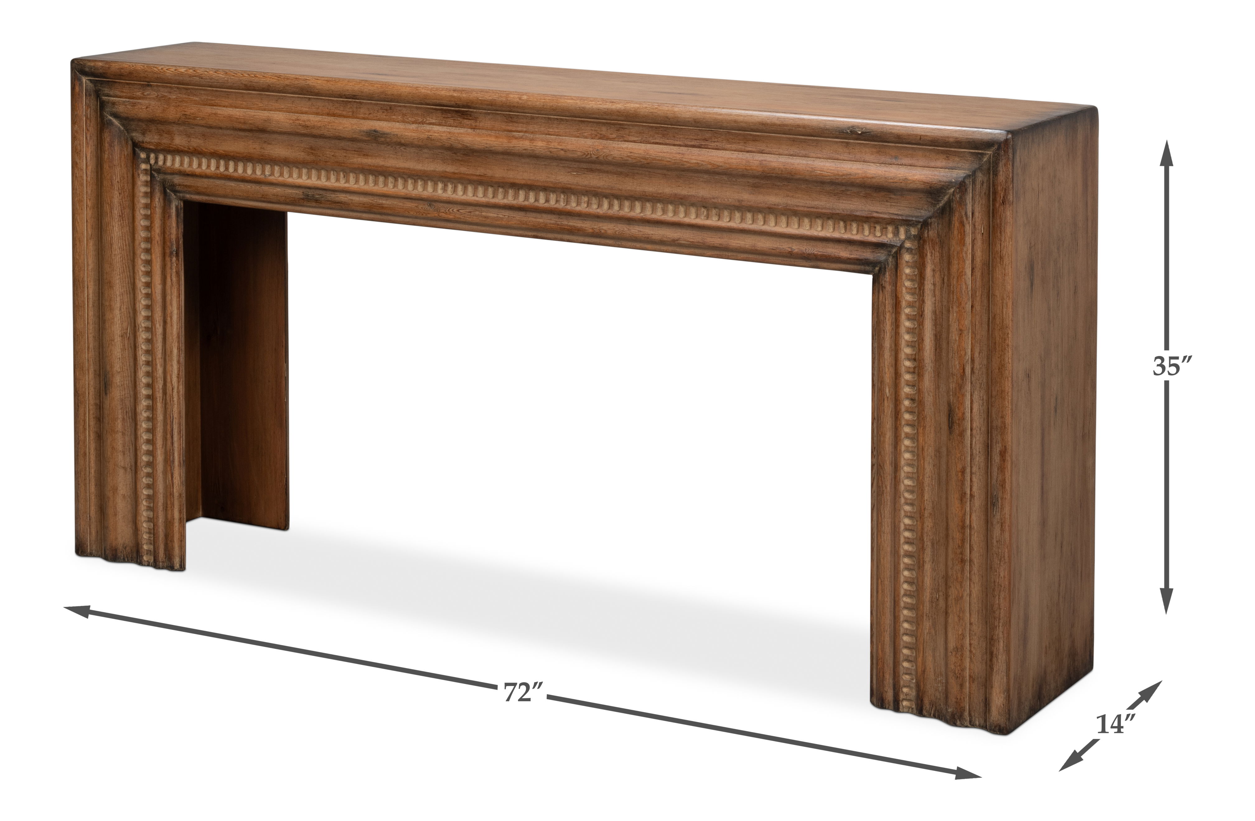 Mantel Console, Brown large image 