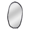 Foundry Oval Mirror Black, by Moe's Home, 28" width x 50" height x 1.5" depth thumbnail 1