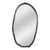 Foundry Oval Mirror Black thumbnail 0