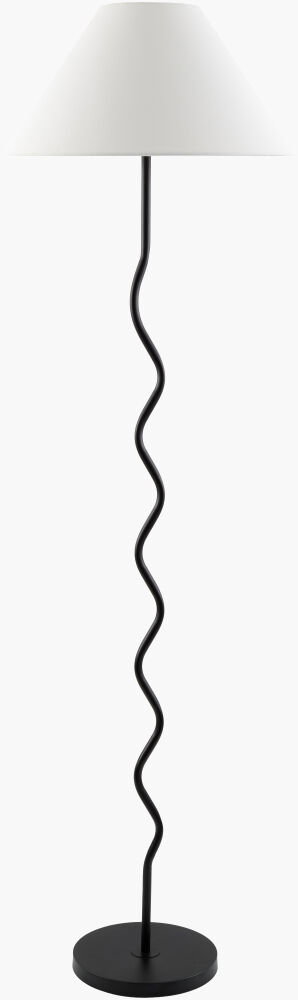 Meander Accent Floor Lamp, by Surya, 19" width x 63" height