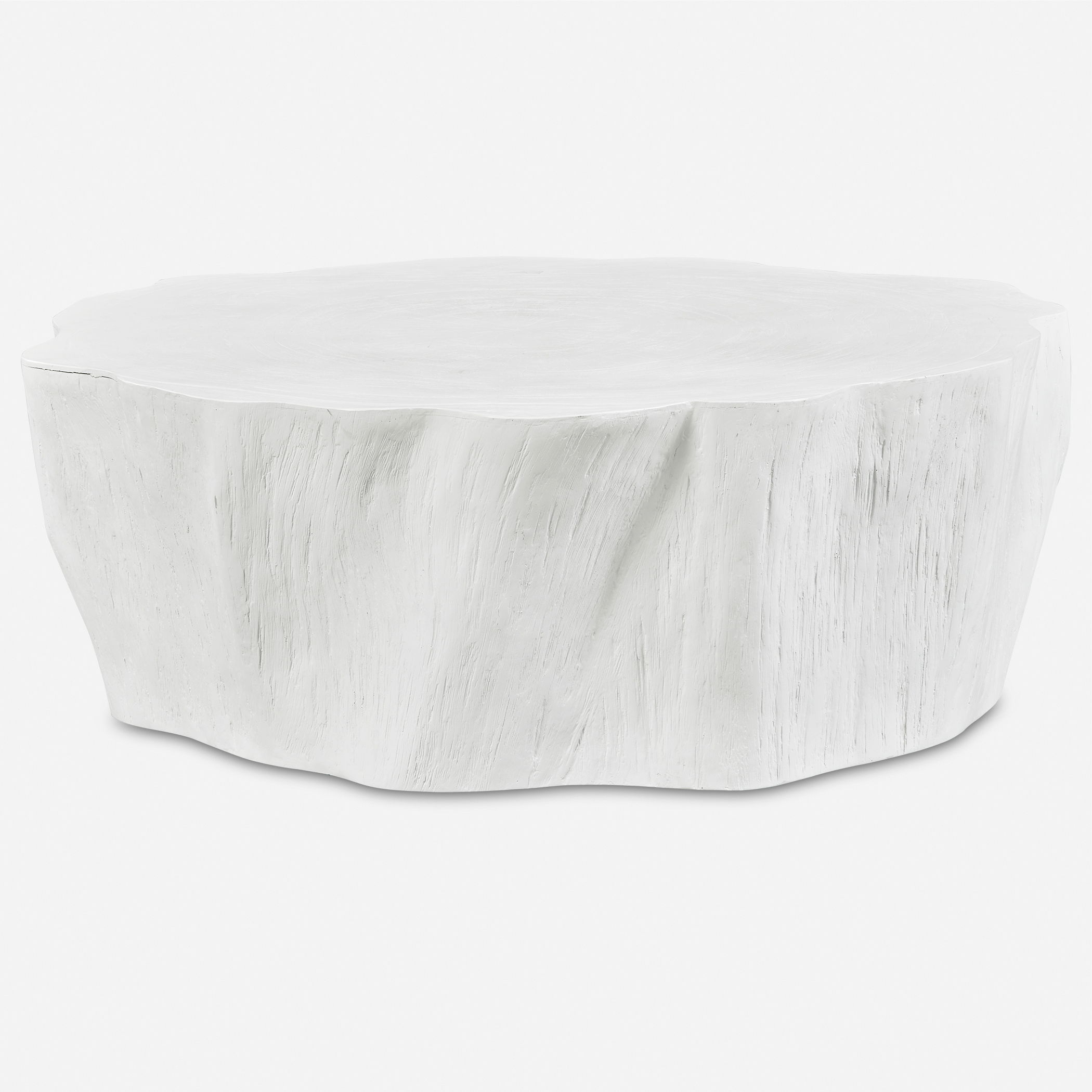 Woods Edge White Coffee Table large image 