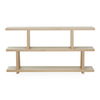 Miri Small Shelf Oak, Shelving & Bookcase by Moe's Home, 63" width x 33" height x 11" depth thumbnail 1