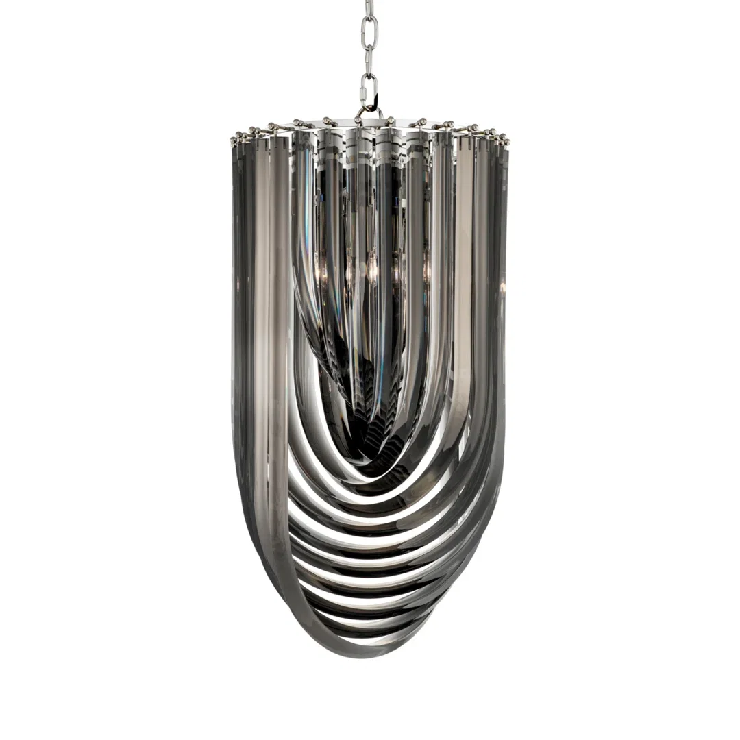 Murano 4 - Light Chandelier, by Eichholtz USA, 14" width x 26" height x 14" depth View 8