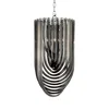 Murano 4 - Light Chandelier, by Eichholtz USA, 14" width x 26" height x 14" depth thumbnail 8
