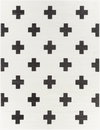 Moroccan Shag Machine Woven Rug, by Surya, 1'3.75" length x 1'3.75" width thumbnail