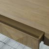 Aristotle Natural Wood Modern Desk, by Uttermost, 52" width x 30" height x 20" depth thumbnail 9