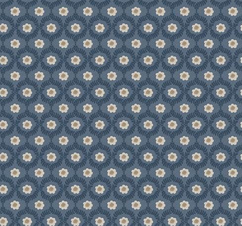 Emma Navy Wallpaper