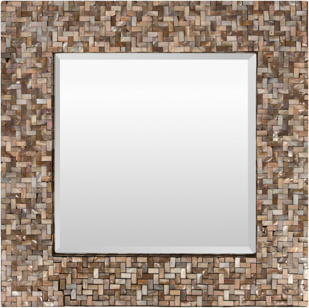 Overton Accent Mirror, by Surya, 24" width x 24" height
