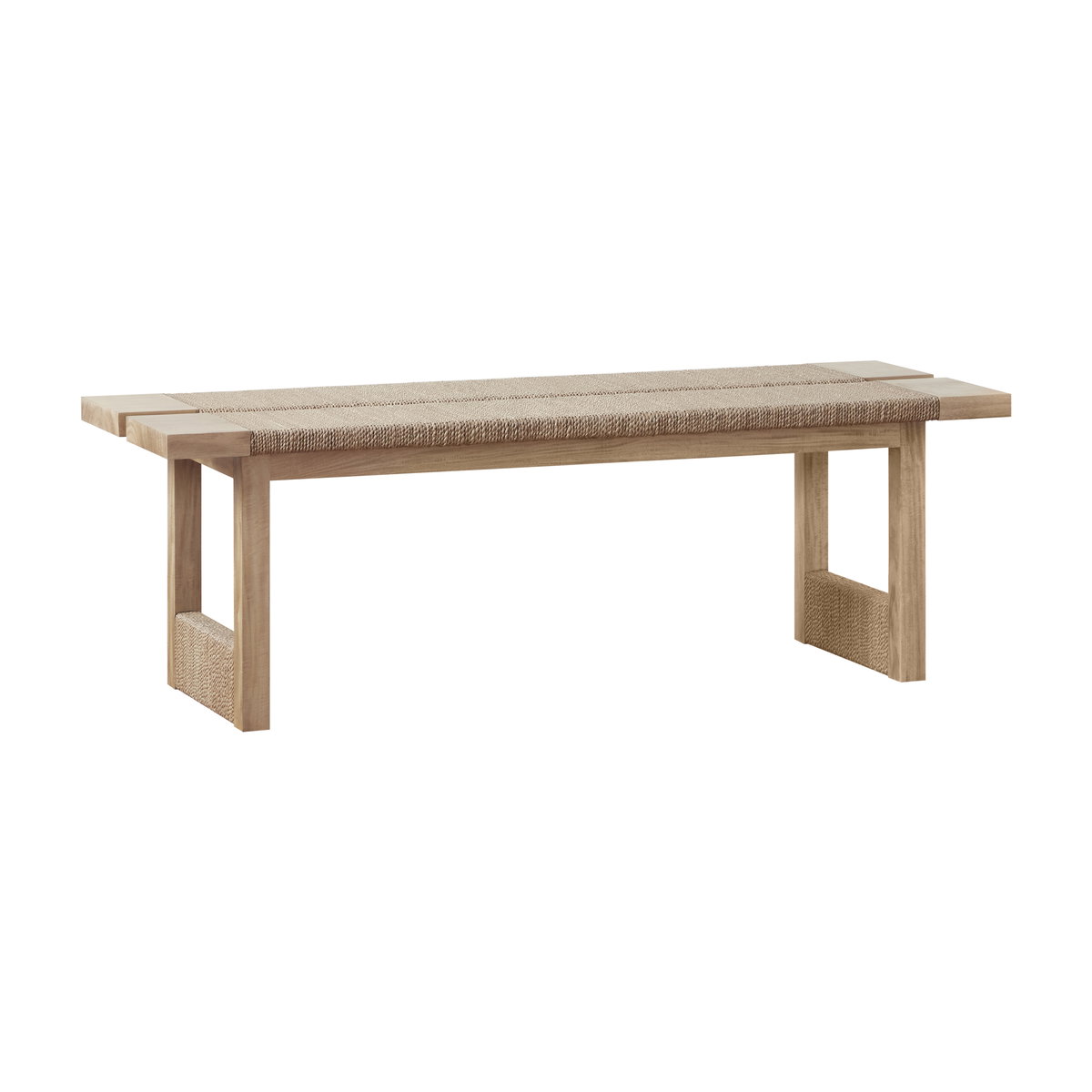 Textura Bench, Benche by Woven, 54" width x 18" height x 20" depth View 4