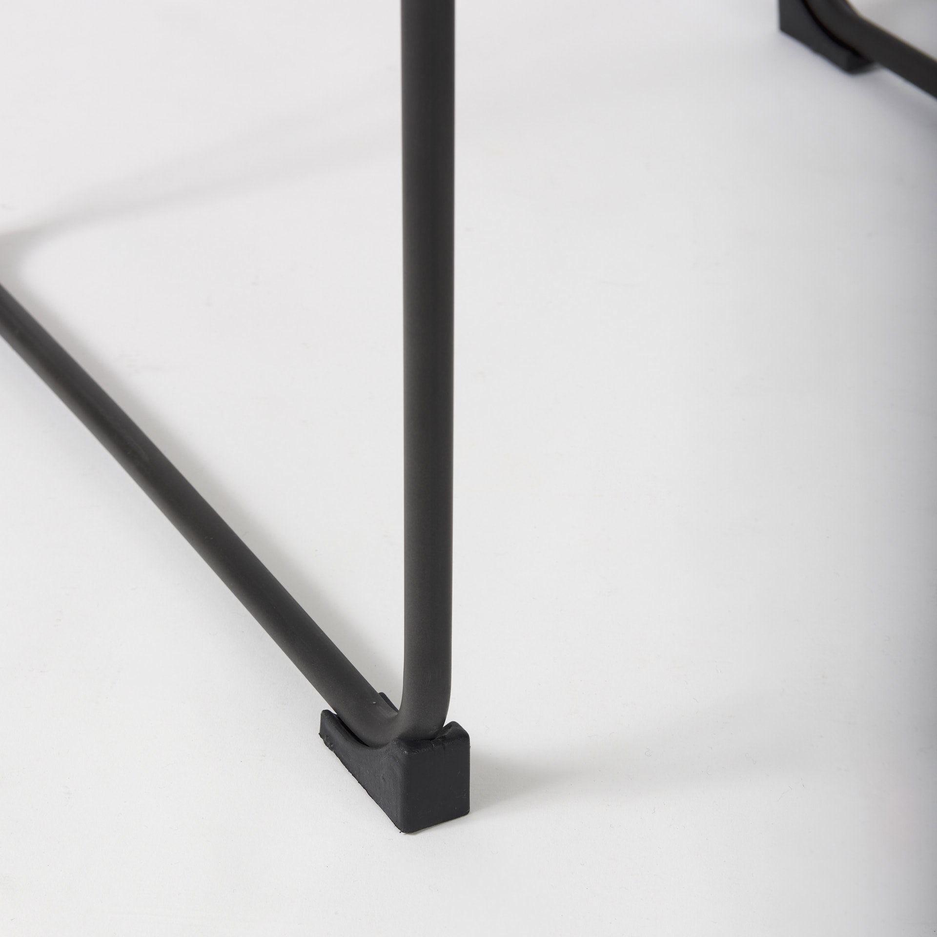 Direttore 19.3L x 19.3W x 44.1H Brown/Gray Suede with Metal Frame Bar Stool, Counter & Bar Stool by Mercana, 19.3" length x 20" width x 44.25" height View 11