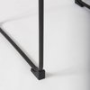 Direttore Backless 44.3in Seat Bar Stool | Brown/Gray Suede with Metal, Counter & Bar Stool by Mercana, 19.3" length x 20" width x 44.25" height thumbnail 11