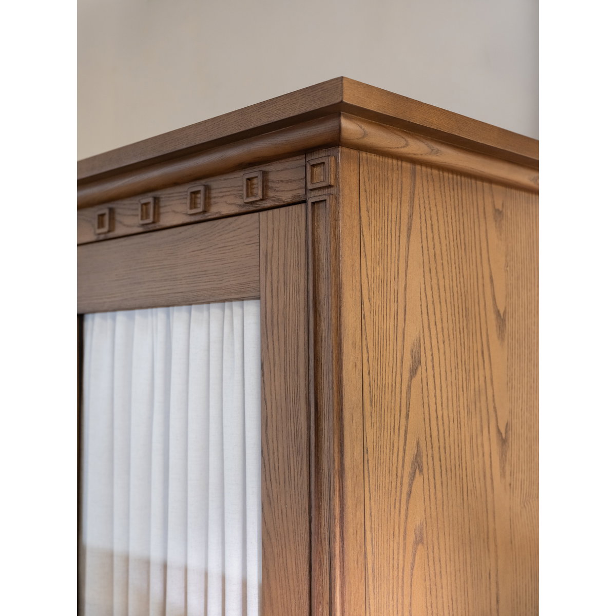 Lillian Tall Cabinet Brown, Cabinets & Sideboard by Moe's Home, 52" width x 74.4" height x 22.4" depth View 9