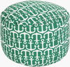 Rain Pouf, Ottoman by Surya, 20" width x 13" height thumbnail