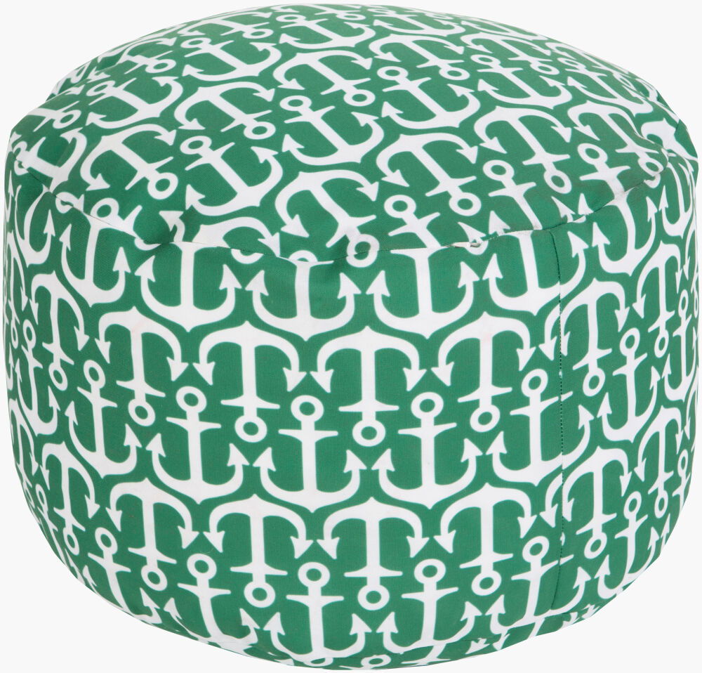 Rain Pouf, Ottoman by Surya, 20" width x 13" height