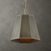 Granada 1 Light Hexagon Pendant, by Uttermost, 1'3" width x 1'4" height x 1'3" depth thumbnail 2