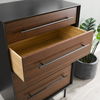 Park Avenue 4 Drawer High Chest, Ruby, Dresser by Greenington, 18" length x 28.25" width x 44" height thumbnail 7
