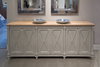 Marksman Sideboard Antique Muted Grey, by Sarreid, 1'8" length x 8' width x 3'3" height thumbnail 13