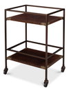 Trolley Side Table, by Sarreid, 1'2" length x 1'6" width x 2'1" height thumbnail 1