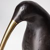 Dodo 7L x 4W Black Cast Aluminum Mauritian Bird Sculpture thumbnail 8