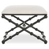 Iron Drops Small Bench, Furniture by Uttermost, 24" width x 19.5" height x 16" depth thumbnail 1