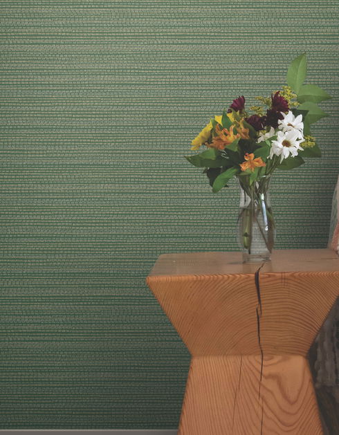 Tick Mark Texture Meadow Green Peel & Stick Wallpaper