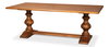 Lionisio Trestle Table  Noce Antica, by Sarreid, 3'5" length x 7' width x 2'6" height thumbnail 1