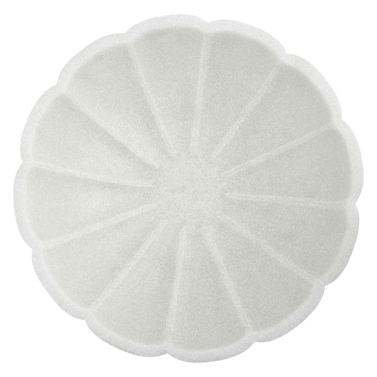Petal Ivory Ricestone Bowl, Decorative Tray by Uttermost, 16.75" width x 4" height x 16.75" depth View 3