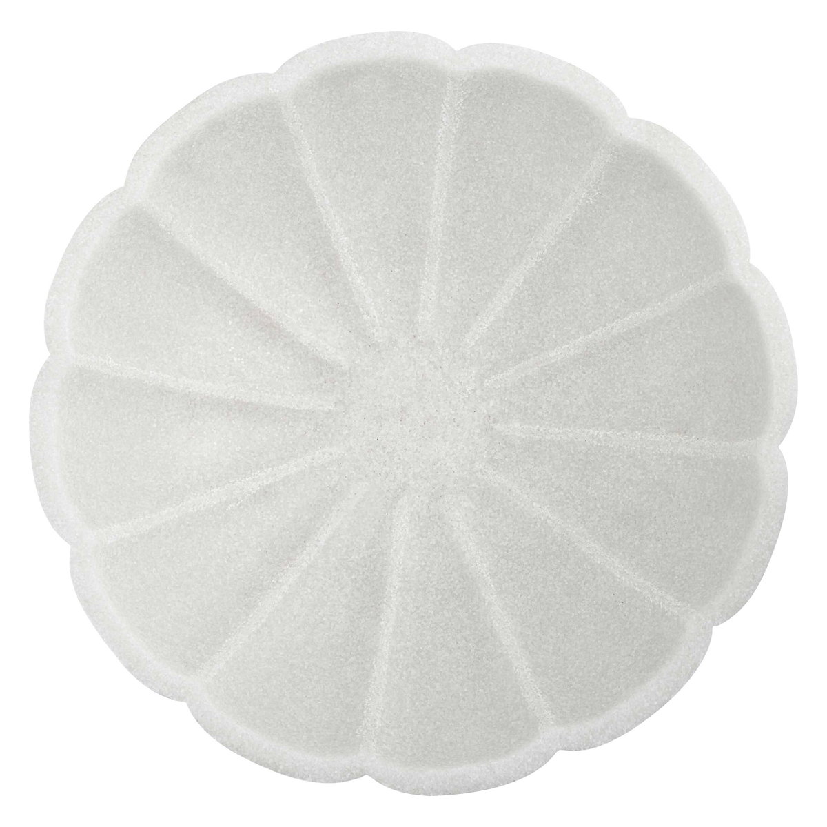 Petal Ivory Ricestone Bowl, Decorative Tray by Uttermost, 16.75" width x 4" height x 16.75" depth View 3