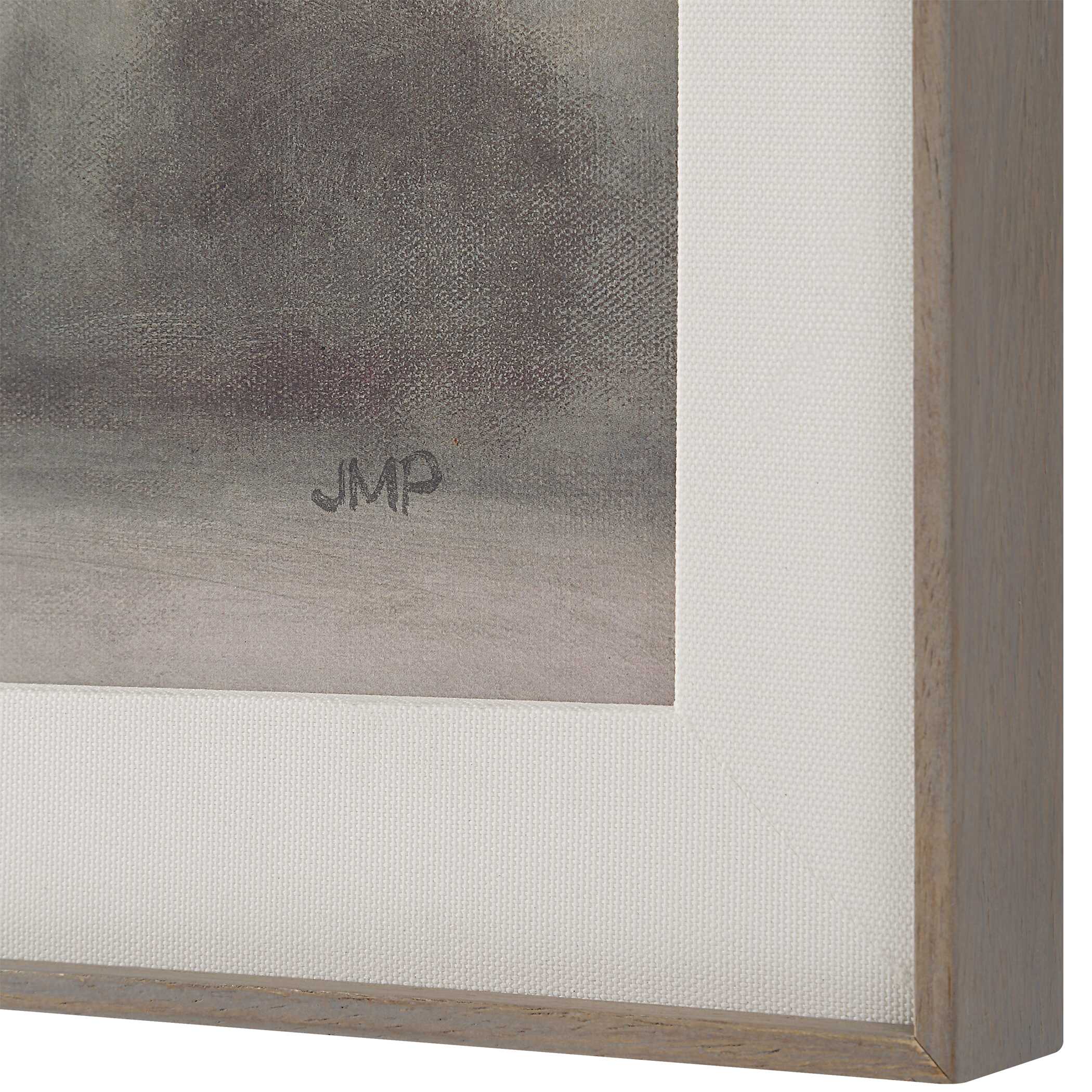 Atmospheric Neutral Landscape Print large image 